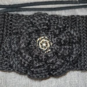 Noelle Enterprises Royal Purple Headband with Gemstone Embellishment black